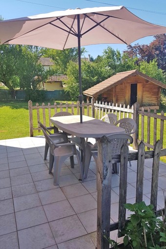 Gite LES MARMITES terrasse 